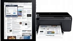 How to print from IPad or Iphone wirelessly