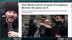 ALEX JONES RETURNS, Elon Musk RESTORES Jones, Vivek Ramaswamy Accused Of URINATING LIVE With Elon.mp4