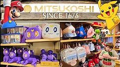 Mitsukoshi Store Tour | Coolest Japanese Store at Epcot Japan | Nintendo & Anime Merch