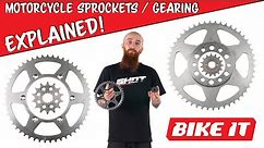 Motorcycle Sprockets / Gearing - Explained with Bike It!