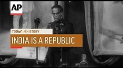 India Becomes a Republic - 1950 | Today In History | 26 Jan 19