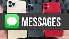 How to Send Messages on iPhone 11, iPhone 11 Pro, iPhone 11 Pro Max | for Beginners | The Basics