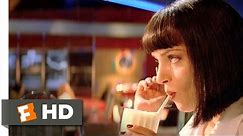 Pulp Fiction (4/12) Movie CLIP - Uncomfortable Silence (1994) HD