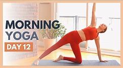 DAY 12: RELEASE - 10 min Morning Yoga Stretch – Flexible Body Yoga Challenge