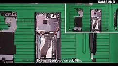 How to Assemble SM-S908B Samsung Galaxy S22 Ultra