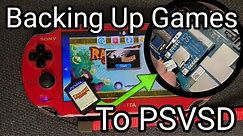 Backup Game Card using PSVSD and YAMT - PS VITA Cartridge 3G - How To