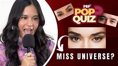 Janah Zaplan, nahirapang kilalanin ang Miss Universe na ito! | PEP Pop Quiz