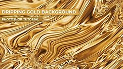LIQUID GOLD BACKGROUND (( Abstract Photoshop Tutorial))