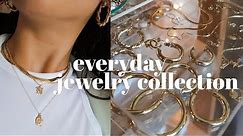 MY EVERYDAY JEWELRY COLLECTION | the BEST etsy jewelry shops | dainty gold filled jewelry collection