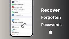 How to Recover Forgotten Password in any iPhone