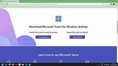 How To Download & Install Microsoft Teams on Windows 10/Windows 11