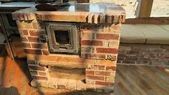 Tiny Masonry Cook Stove for Heating, Cooking, Hot Water