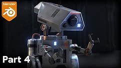 Sci-Fi Worker Robot-Part 4 (Blender Tutorial)