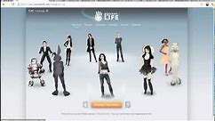 Sign up for a Second Life Account