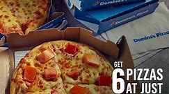 Get 6 Pizzas @ ₹350/-
