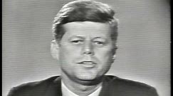 1980s - John F. Kennedy speaks out against the proliferation of nuclear weapons in 1963.