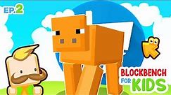 Paint your own mob texture and put it in Minecraft | Blockbench for Kids #2