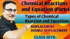 Displacement and Double Displacement reaction Class10 @lkeducare