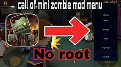 Call of mini zombie mod menu