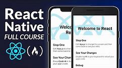 React Native Course – Android and iOS App Development