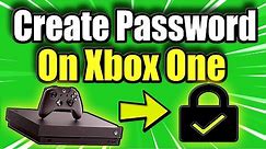 How to put PASSWORD on Xbox One Account on Sign in & Store Purchases (Best Method)