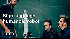 3D-printed robotic arm translates speech into sign language