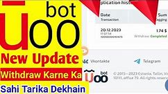 Uoo Bot New Update || Uoo bot withdrawal proof || Uoo bot payment proof || Nook Business Online