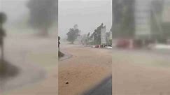 Major floods due to torrential rains in Dubai, UAE