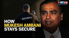 How does Mukesh Ambani keep himself secure