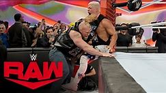 Brock Lesnar tortures Cody Rhodes with the Kimura Lock: Raw highlights, July 17, 2023