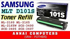 SAMSUNG MLT D101S refill Toner cartridge ML-2160 ML-2165 ML-2165W SCX-3400 SCX-3405 SCX-3407
