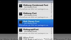 How to change your Font on the iPhone (BytaFont)