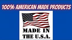 Made in America Store | 100% American Made Products | All Made in the USA