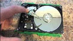 REMOVING MAGNETS FROM A HARD DRIVE - HOW TO