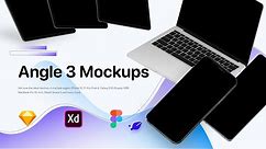 Angle 3 Mockups - How to create mockups in Sketch, Figma and XD