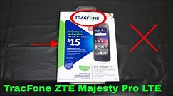 ✅ How To Use TracFone ZTE Majesty Pro LTE Review
