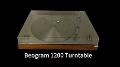 Bang and Olufsen Beogram 1200 Turntable