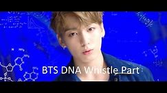 BTS DNA Jungkook Whistle (13 minutes loop) | from BTS (방탄소년단) 'DNA' Official MV