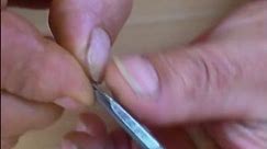 How to easily and reliably connect an alligator clip to a wire #shorts #diy #alligator #clip #wire