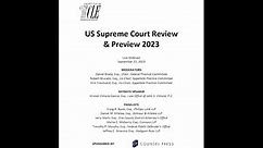 #2473 US Supreme Court Review & Preview 2023