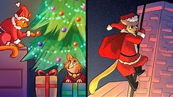 🎅The Cutest Cats and Dogs Celebrate Christmas | Cat Memes🎄