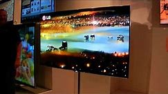 LG 55-inch OLED HDTV At CES 2012