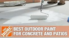 Painting Concrete Floors | The Home Depot
