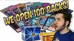 We Opened 100 packs on Yugioh Master Duel!