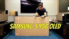 Samsung OLED S95B 2022 Unboxing, Setup, Test and Review with 4K HDR Demo Videos