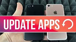 How to Update Apps on iPhone 7 & iPhone 7 Plus