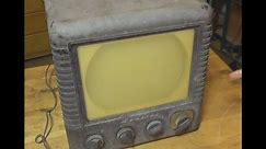 REPAIRING OLD 60'S ADMIRAL TV