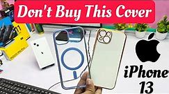 Apple iPhone 13 Don't Buy This Cover | Amazon Basics Back Cover iPhone 13 Scratch-Resistant Cover