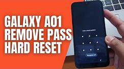 How to Hard Reset Samsung A01 Forgot Screen Lock