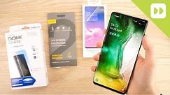 Top 3 Samsung Galaxy S10 / S10 Plus Screen Protectors